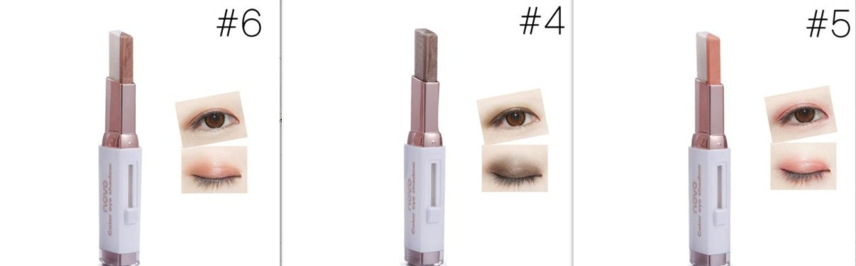Two-color gradient eye shadow stick Two-color gradient eye shadow stick